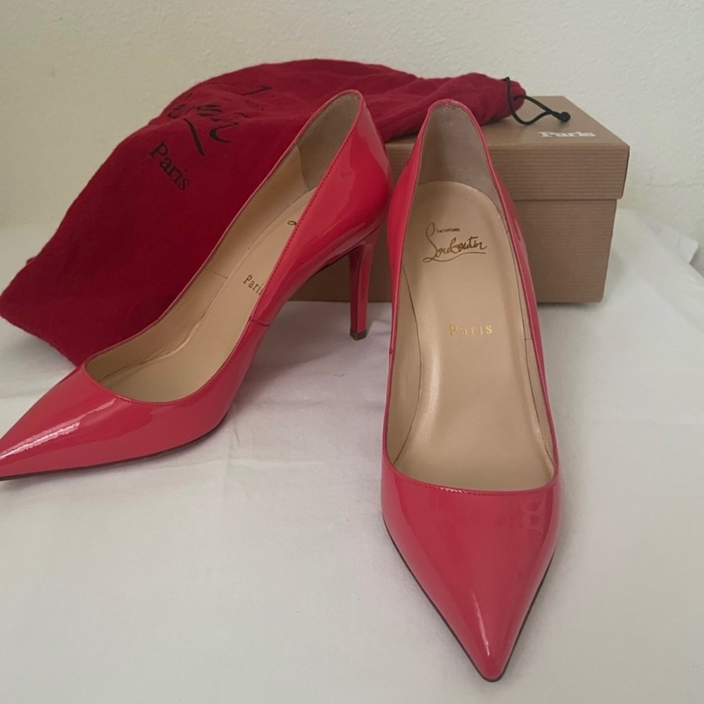 Christian Louboutin hot pink pigalle 85 size 36.5